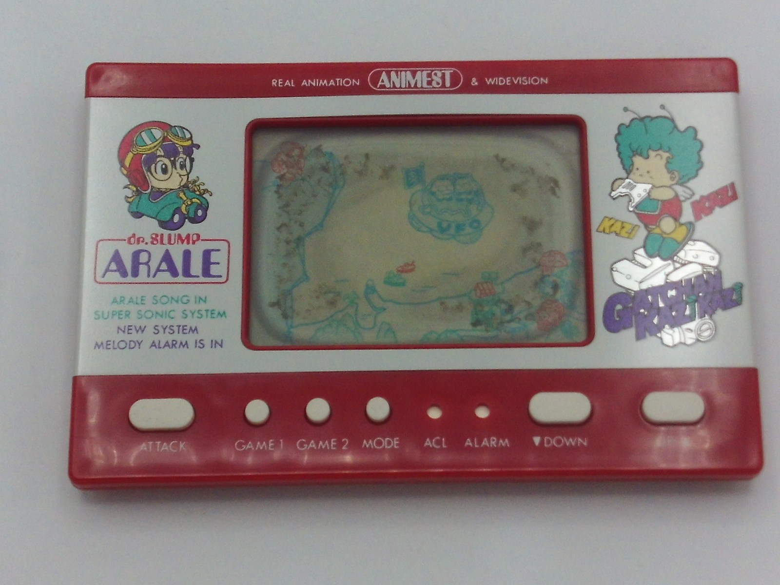 Dr. Slump Arale Part II: Gatchan Kazi Kazi (white\red)