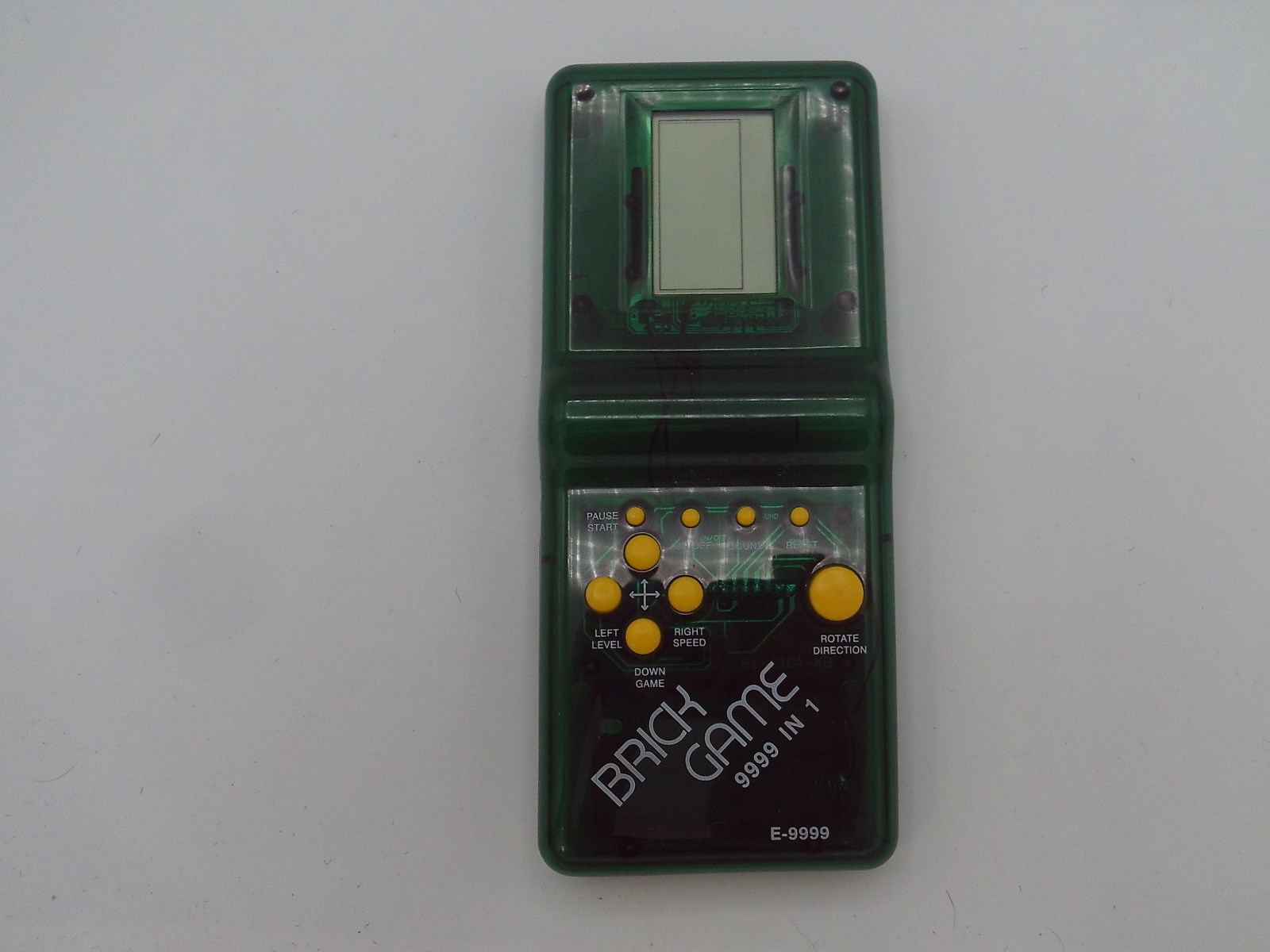 Brick Game - 9999 in 1 (transparent green version)