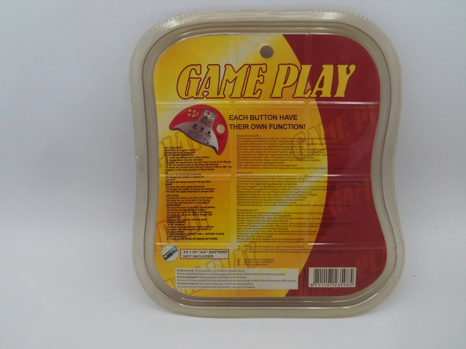 Brick Game 9999 in 1 (orange version)