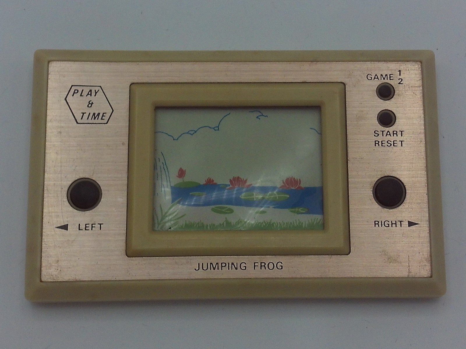Jumping Frog (white version)