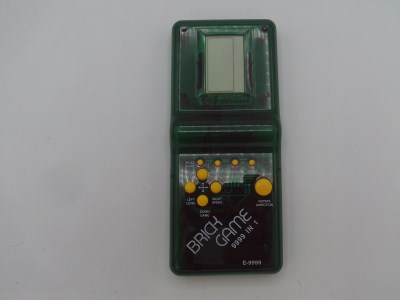 Brick Game - 9999 in 1 (transparent green version)